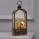 LED figure "Lantern with Santa Claus" 13 × 25.5 × 8 cm, plastic, AAX3 batteries (not in the kit), USB, glow warm white