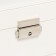 Casket to the leatherette for jewelry "White matte" 8.7x23x17.5 cm