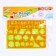 The alphabet stencil, set 2 pcs.