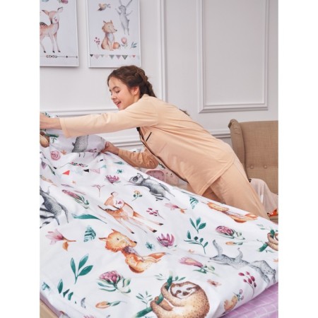 Bed linen 1.5 joint venture Cheerful Morning, size 150x214 cm, 143x215 cm, 70x70 cm-17
