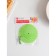 Silicone lid Silicone share "caterpillar", d = 10 cm, green color