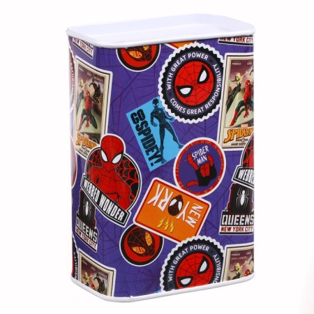 Metal piggy bank, 4.8 cm x 7.8 cm x 10.8 cm "Super-Men", Spider-Man.-2