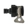 An objective fitting with a mount on a crane, 1/2 "(12 mm) - 3/4" (19 mm) - 1 "(25 mm), with a clamp, fast -fast compound, plastic, rubber, Greengo