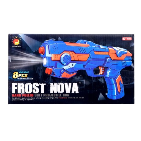 Pistol "Star Avenger", shoots soft bullets, mix-10