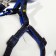 Kit "jeans", leash 120 x 1 cm, og 25-40 cm, blue