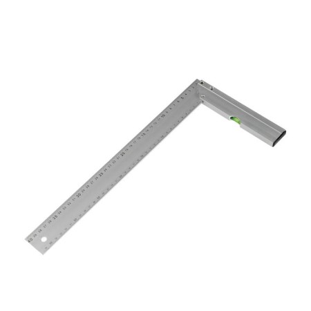 Aluminum square with tundra level, 400 mm