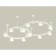 Ambrella Light Acrylic lamp, XR92211004, GX53 LED 12 W, white sand, white matte