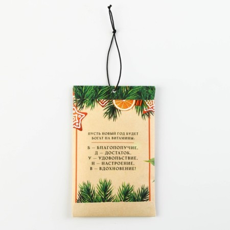 Aromasash "New Year's collection: wonderful moments", aroma of orange, 10 g.-3