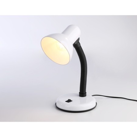 A table lamp with an E27 interchangeable lamp with Ambrella Light, Desk, D7701, E27, white color-1