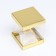 Box with PVC mini 10 x 10 x 12 cm "Gold"