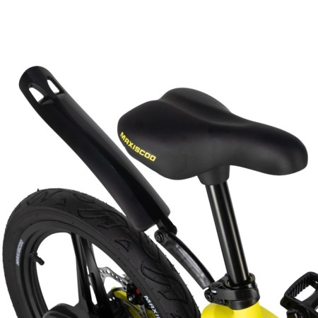 Bicycle 18 ’’ maxiscoo Space Deluxe, color yellow matte-6