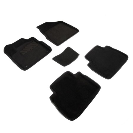 Pile rug for Nissan Murano II, 2008-2015, black