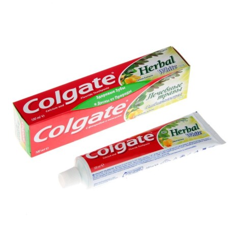 Colgate toothpaste "Therapeutic grasses", whitening, 100 ml