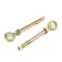 Anchor bolt of scrap, with a ring, galvanized, 10x100 mm, 40 pcs