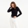 Women's longliva Minaku: Basic Line Black Color, Rr. 42