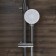 Shower system IDDIS SheLFY SheSB3BI06, tropical shower, shower, brass, chrome