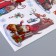 Interior plastic sticker "New Year's toys" 55x35 cm