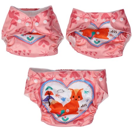 Reusable diaper "squirrel"-8