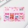 Magnetic bookmarks mini "animals", 4 pcs