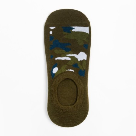 Minaku socks "Camouflage", Khaki color, size 38-41 (25-27 cm)-2