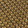 Self -adhesive panel 30*30cm mosaic cage golden