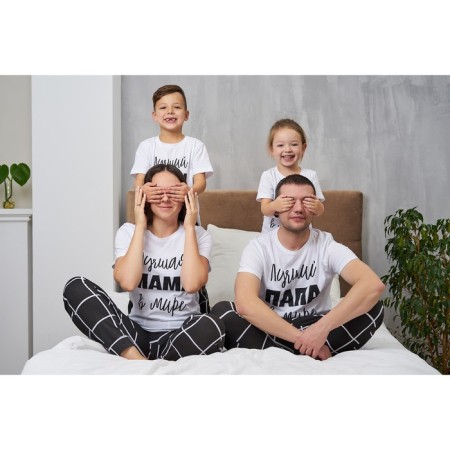 Pajama nursery (T-shirt, trousers) KAFTAN "Best" R.30 (98-104)-5