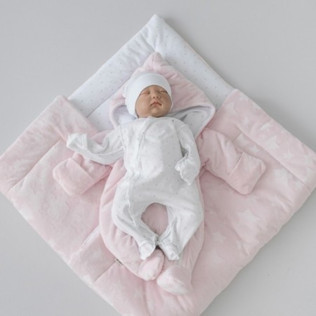 Set for discharge Winter Kinderlitto "Flombir Starks", 5 objects, height 56-62 cm, pink color-2