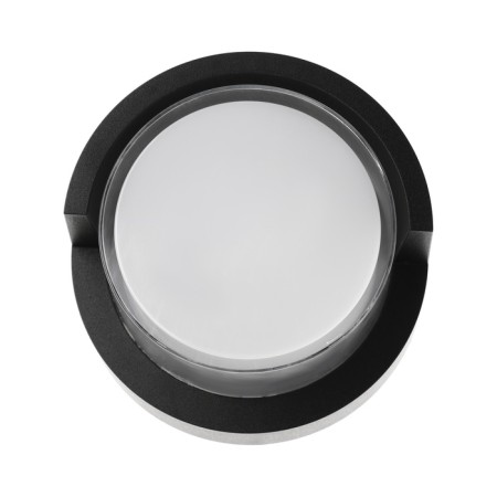 Facade lamp "City", FSD-047, 10 W, 4000K, circle, IP65, 220 V, plastic, black-5