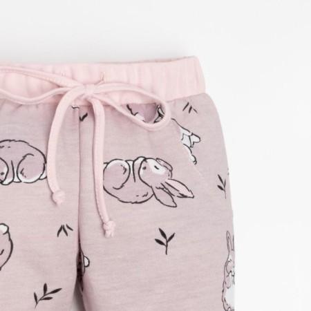 Kit: sweatshirt and pants Kroshka I "Bunny" Growth 86-92 cm-9
