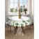 The tablecloth “Plant branches in watercolors”, round, Saten, D = 150 cm