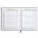 School diary for grades 1-11, solid cover, artificial leather, software, silkography, keychain, lies, 48 ​​sheets, universal cheat sheet, block 80g/m2, black