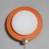 Sconces "Planet" LED 3000K-6000K Orange 23.5x23.5x12cm