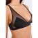 Women's brash braid, size l, black color