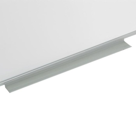 Magnetic-marker board 100x180 cm, calligrata standard, in an aluminum frame, with a shelf-2