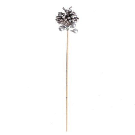 New Year's decor "Silver bump on a stick"-1