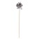 New Year's decor "Silver bump on a stick"