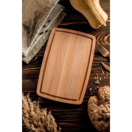Moil boat board with bloodstream 300x200 mm, 12mm, array