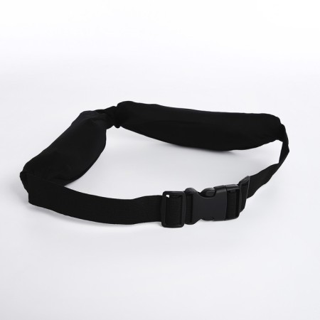 Waist bag for a zipper, black color-2