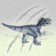 Dinosaurian figure "Royal Tyrannosaurus", length 30 cm