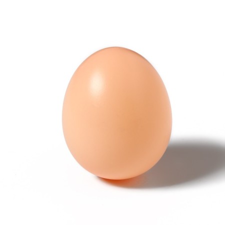 The egg is an artificial submarine, for chickens, 4 × 5 cm, 1 pc., Brown, Greengo