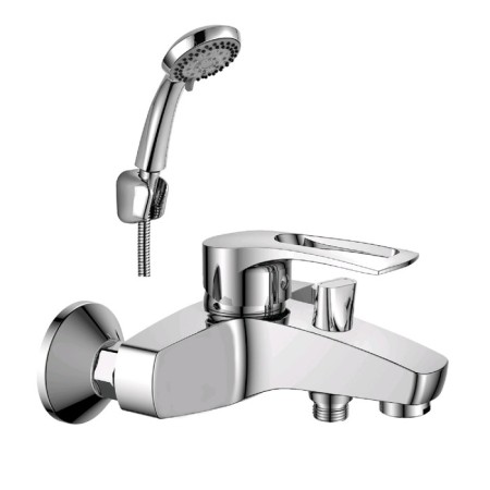 Rossinka T40-31 bath mixer, one-handed, with short pour out, chromium color