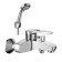 Rossinka T40-31 bath mixer, one-handed, with short pour out, chromium color