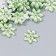 Decor for creativity Plastic 1 Puncture "Rhinestones. Light Greens" nr 100 pcs 1.3x1.3 cm 74290