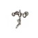 Shower system D&K DA1424701D08, two -talent, chrome