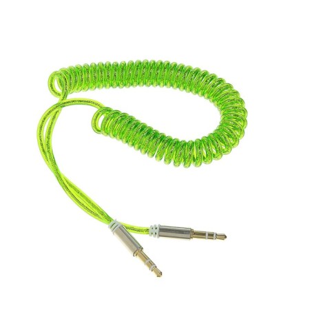 Audio Luazon, Aux, Jack 3.5 (M) -Jack 3.5 (M), STETER on the spring, 1 m, mix-1