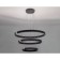 LED LED suspension Ambrella Light, Linetech, FL5888, LED, 90 W, 7200LUM, 3000-6400K, black color black