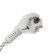Iron Vasilisa VA-2001, 2200W, anti-stick sole, 25 g/min, 160 ml, white-lilac