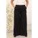 Female trousers, size 46, black color