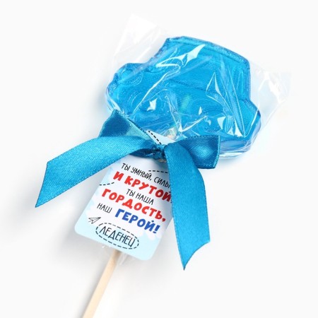 Леденец машинка "Герой", 25 г-3