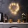 LED figure "Wreath" 25x25x6 cm, 15 LED, AAX2 batteries (not in the kit), glow warm white